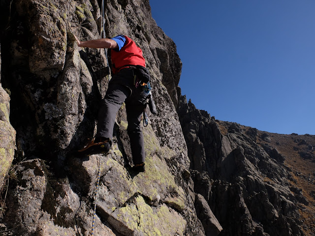 Esteban Altieri al Risco de Villarejo, 200M V+/6a