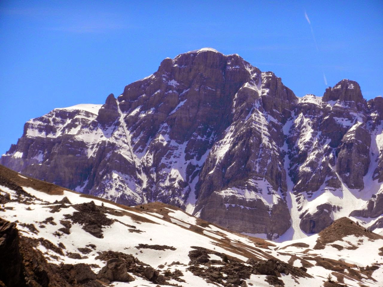 Pico Bazias desde el Balneario de Panticosa