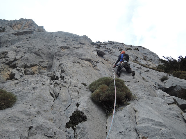 Bendita Decadencia 400m 6c (6b obl.) Peña Montañesa