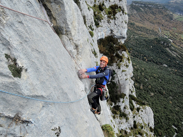 Bendita Decadencia 400m 6c (6b obl.) Peña Montañesa