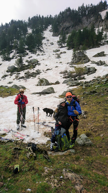 Intento al Pico del Alba desde la Renclusa + Ferrata Sesué