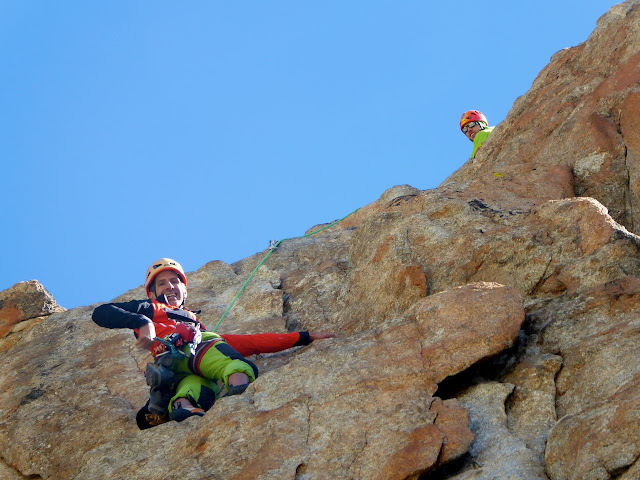 Visita Obligatoria 400m/6a+, Aguja Dibona