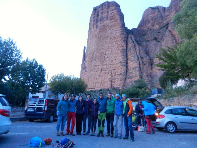 Riglos con el Equipo de Jóvenes Alpinistas Madrileños (EJAM)