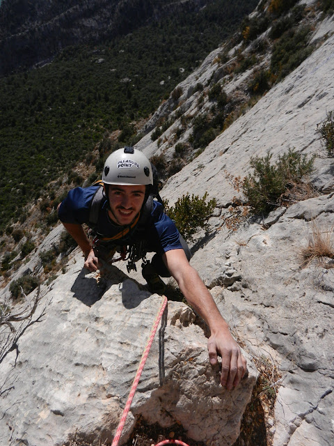Desliz 315m 6b, Montrebei, Pared de Aragón