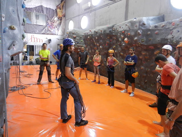 Curso iniciación escalada deportiva en Madrid