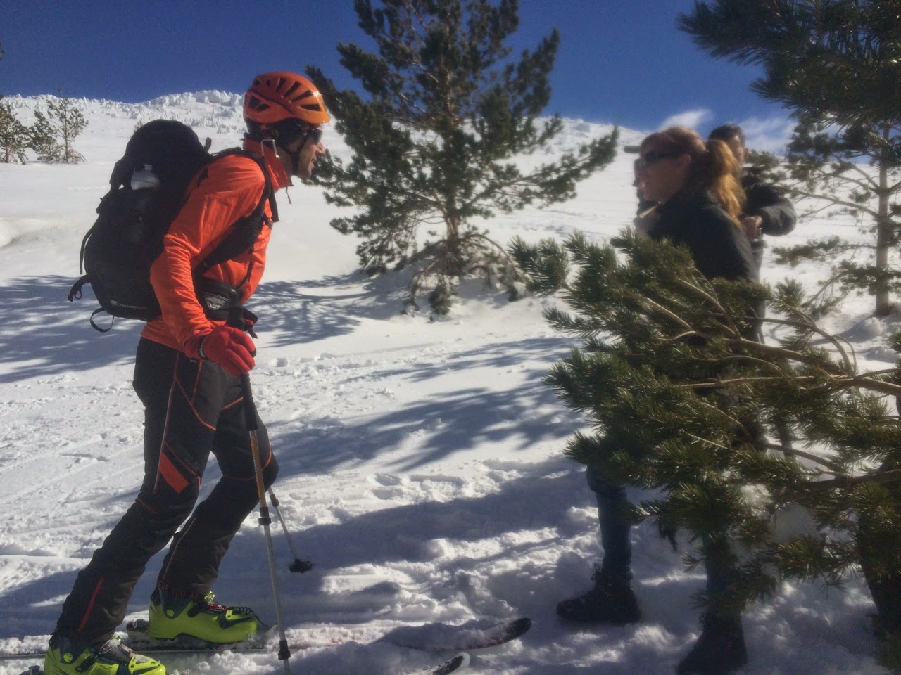 Esqui de montaña en Guadarrama