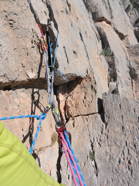 Espolón Central Puig Campana 400m / Vº