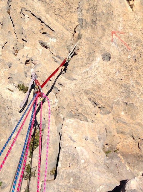 Espolón Central Puig Campana 400m / Vº