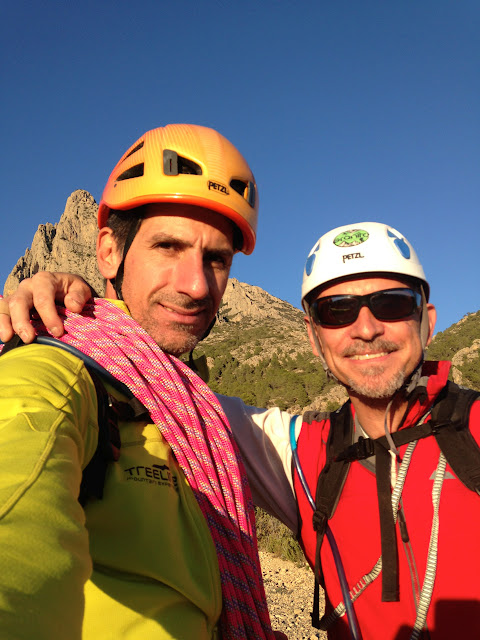 Espolón Central Puig Campana 400m / Vº