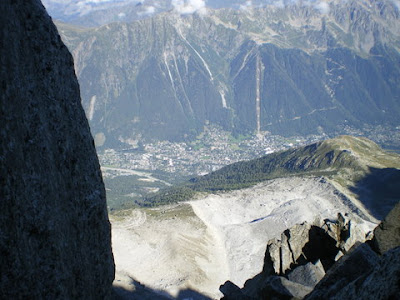 Espolón Frendo Aguille du Midi. Chamonix 2008.