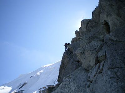 Espolón Frendo Aguille du Midi. Chamonix 2008.