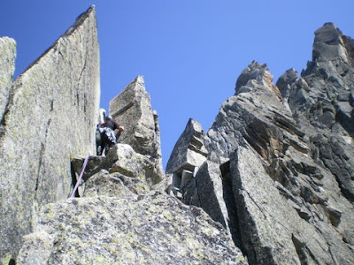 Espolón Frendo Aguille du Midi. Chamonix 2008.