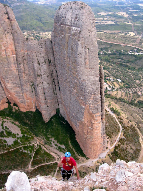 Directa As Cimas. Fire. Riglos