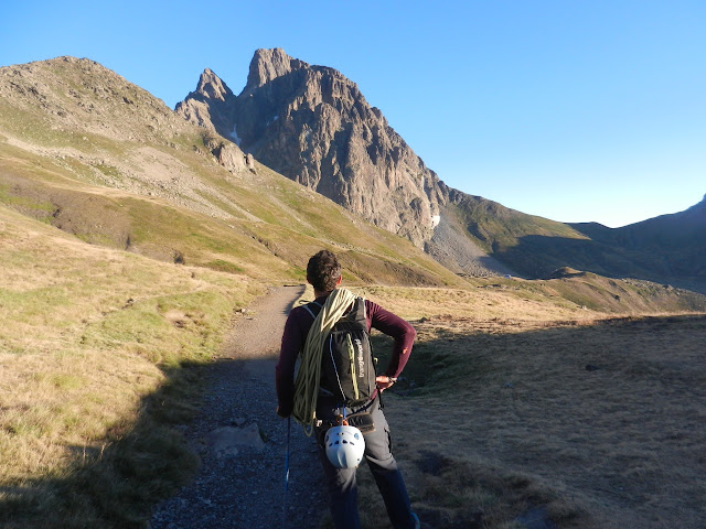 Vía Fouquier al Midi, 620m. V