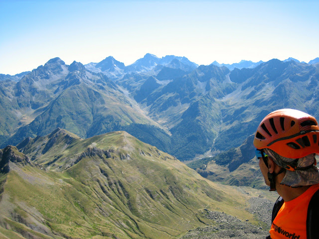 Vía Fouquier al Midi, 620m. V