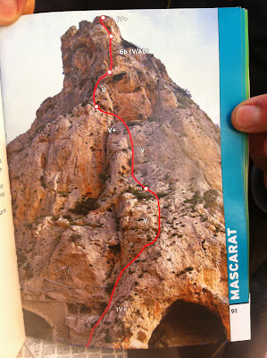 Vía GEDE al Mascarat. Calpe