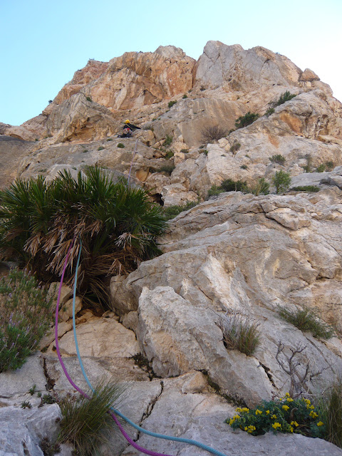 Vía GEDE al Mascarat. Calpe