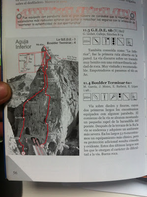 Vía GEDE al Mascarat. Calpe