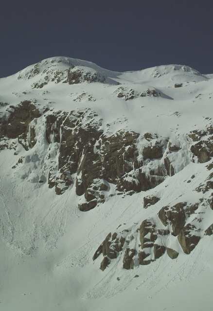 Gredos. El circo de la Nava. Escalada en hielo