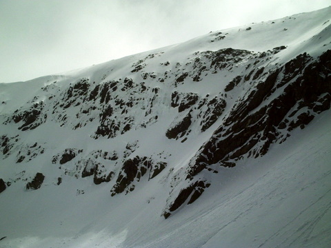 Gredos. El circo de la Nava. Escalada en hielo