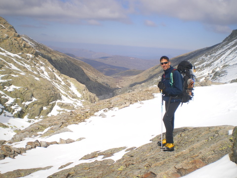 Gredos. El circo de la Nava. Escalada en hielo