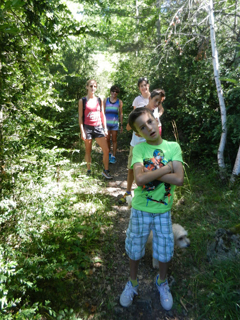 Hoz de Jaca - Santa Elena. Pirineos en familia