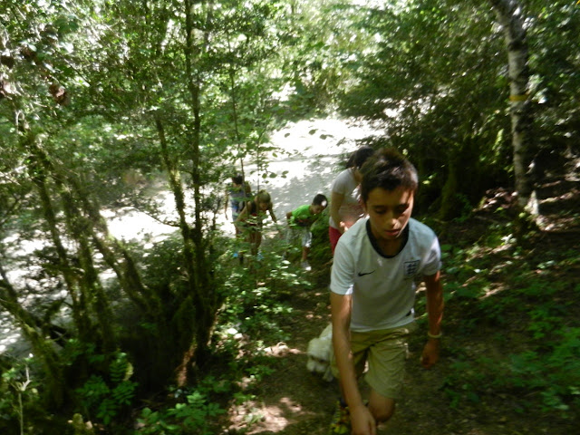 Hoz de Jaca - Santa Elena. Pirineos en familia