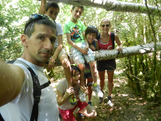 Hoz de Jaca - Santa Elena. Pirineos en familia