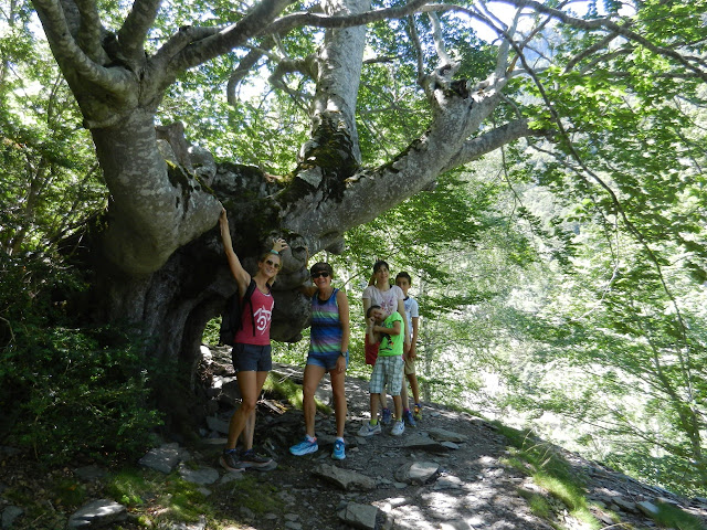 Hoz de Jaca - Santa Elena. Pirineos en familia
