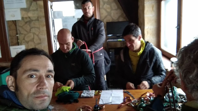 Curso iniciación al alpinismo en Guadrrama, 10-11 feb 2018