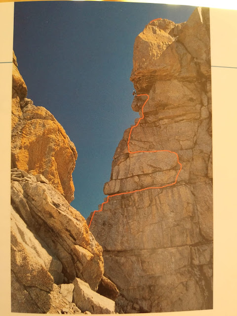 Travesía de los Drus, 900m D