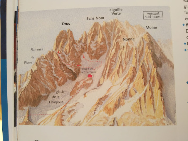Travesía de los Drus, 900m D
