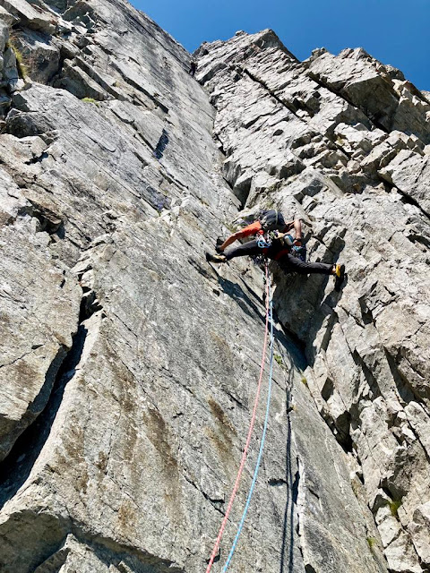 Ex-libris 200m 6b, Brevent.Chamonix
