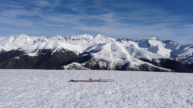 Pelopín desde Cotefablo, SKIMO