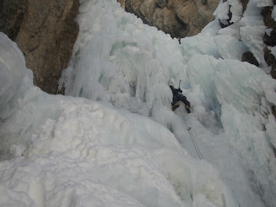 Escalada en hielo en Fournel, Freissinieres, Ceillac. 2005