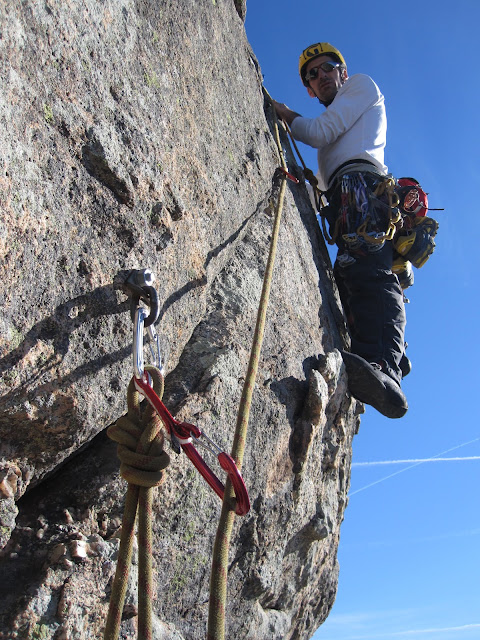 Vía Brothers al pico de la miel. La cabrera