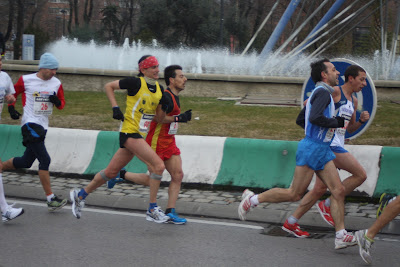 Media Maratón de Getafe. 1h 27 min 16 seg.