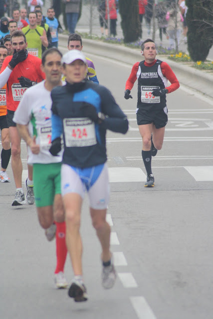 Media Maratón de Getafe. 1h 27 min 16 seg.