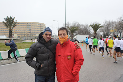 Media Maratón de Getafe. 1h 27 min 16 seg.