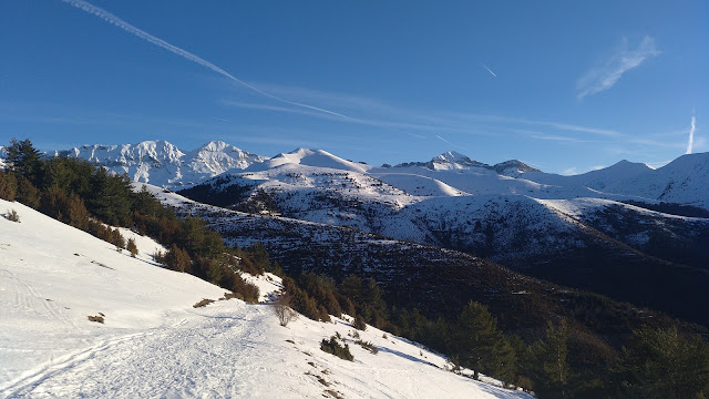 Pelopín desde Cotefablo, SKIMO