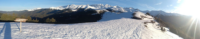 Pelopín desde Cotefablo, SKIMO