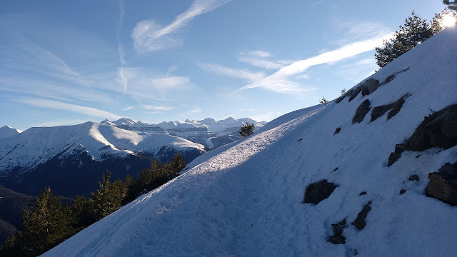 Pelopín desde Cotefablo, SKIMO