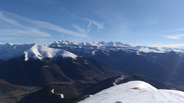 Pelopín desde Cotefablo, SKIMO