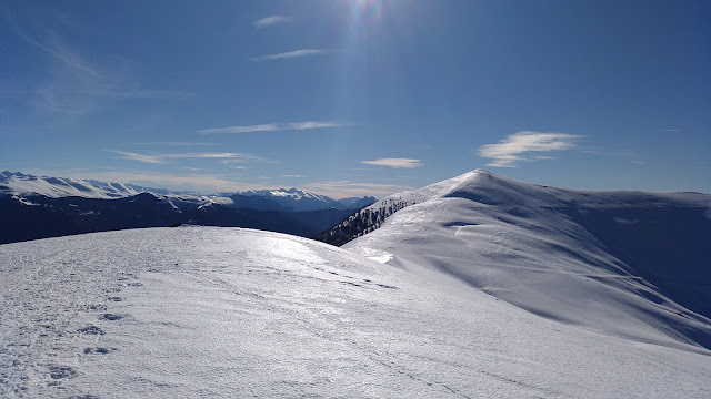Pelopín desde Cotefablo, SKIMO