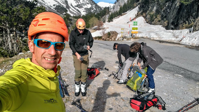 Intento al Pico del Alba desde la Renclusa + Ferrata Sesué