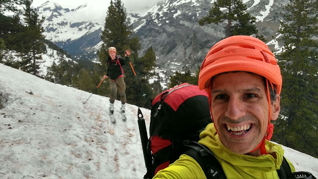 Intento al Pico del Alba desde la Renclusa + Ferrata Sesué