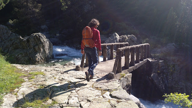 Roca por un tubo, Balneario de Panticosa