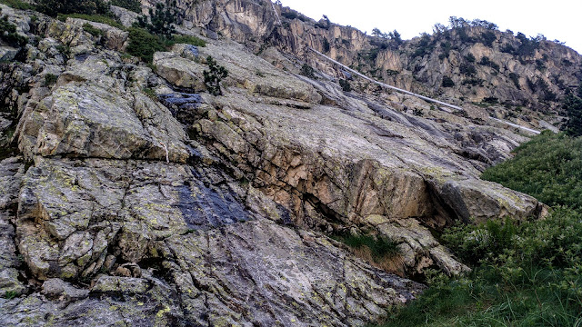 Roca por un tubo, Balneario de Panticosa