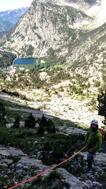 Roca por un tubo, Balneario de Panticosa