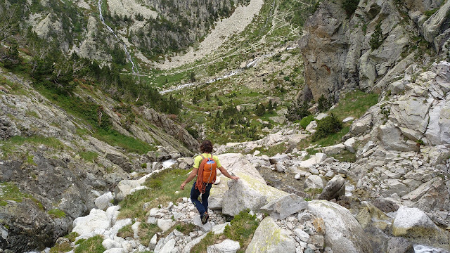 Roca por un tubo, Balneario de Panticosa